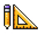Pencil Protractor Sticker